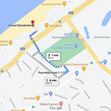 Sunny 500m From The Beach Oostend *