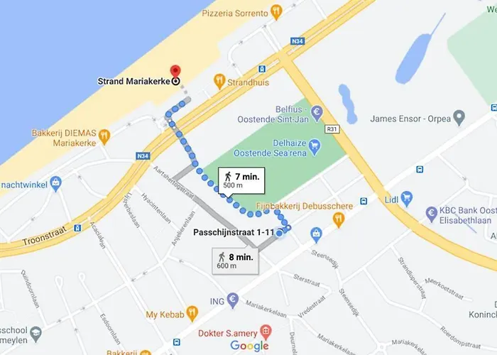 Sunny 500m From The Beach Oostend *